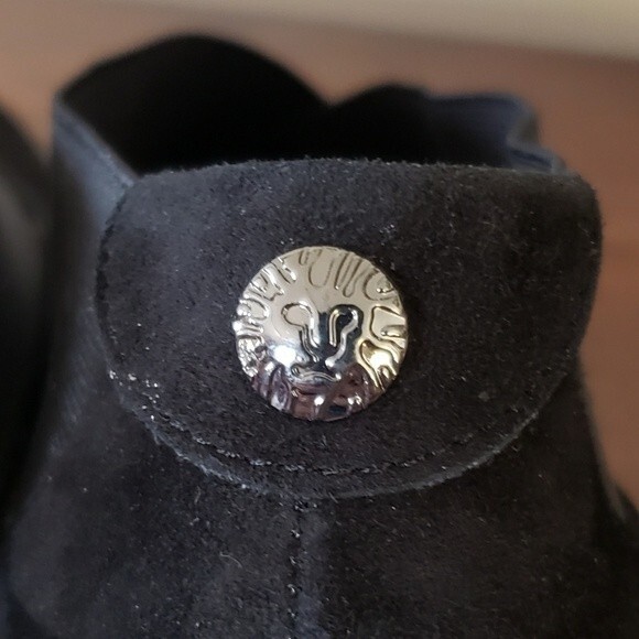 Anne Klein AK Wava Black Suede Women's Bootie  Size 7.5 M - Picture 8 of 10